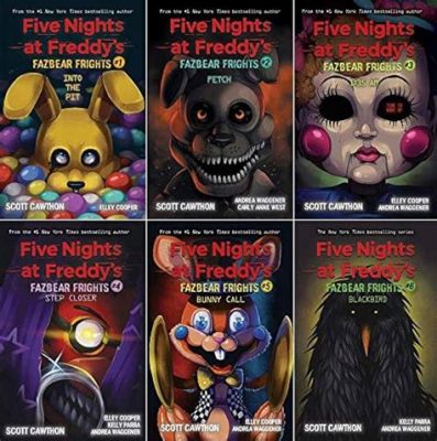 How many FNAF books are there in total, and what do they reveal about the lore?